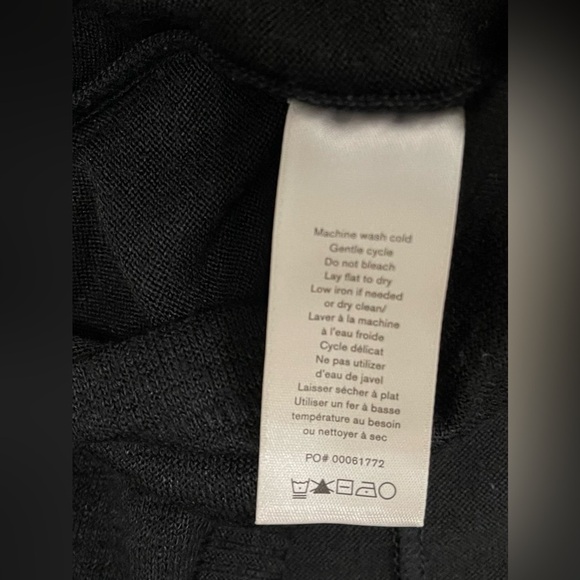 rag & bone The Knit V Neck Black Size xxs - Picture 9 of 10